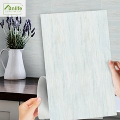 Funlife®Papel de parede autoadesivo, 30x60cm, cinza claro, cimento, piso, casca, óleo, à prova de respingos, para banheiro, cozinha, pia