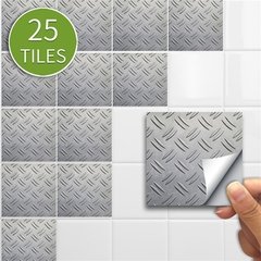 25 pçs/set Verde Da Telha de Mosaico Mural da etiqueta Auto Adesiva À Prova D' Água Para O Banheiro Restaurante Decoração Da Parede Do Decalque Papel De Parede Telhas - loja online