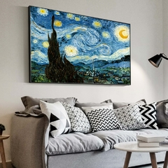 Van Gogh Starry Night Pinturas a Óleo, Pinturas a Óleo Imprimir em tela, image