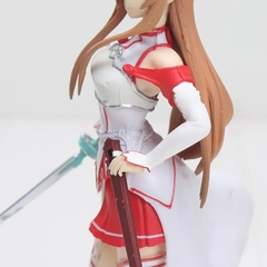 Espada quadrada de 18cm arte em linha figura asuna figura são yuuki asuna espad