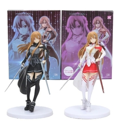 Espada quadrada de 18cm arte em linha figura asuna figura são yuuki asuna espad