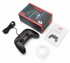 Imagem do Redragon SATURN G807 Gamepad, Controlador de jogos para PC com fio, Joystick de vibração dupla, Saturno, para Windows PC,PS3,Playstation,Android