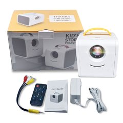 Salange-mini projetor portátil q2, sistema de home theater, educação infantil, presente para crianças, pais, filhotes, led - comprar online