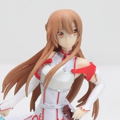 Espada quadrada de 18cm arte em linha figura asuna figura são yuuki asuna espad