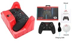 Imagem do Redragon GRADE G808 Controlador USB Sem Fio para PC/PS3 Gamepad Controlador Joystick Vibração Compatíveis Xinput/Dinput/Android