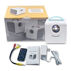 Salange-mini projetor portátil q2, sistema de home theater, educação infantil, presente para crianças, pais, filhotes, led