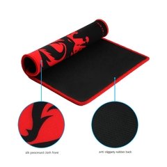 Redragon archelon m p001 gaming mouse pad 330*260*5mm gamer cor sólida que trava a mesa mousepad da esteira da borda para o jogo - comprar online