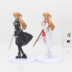 Espada quadrada de 18cm arte em linha figura asuna figura são yuuki asuna espad