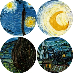 Van Gogh Starry Night Pinturas a Óleo, Pinturas a Óleo Imprimir em tela, image - loja online