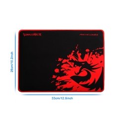 Redragon archelon m p001 gaming mouse pad 330*260*5mm gamer cor sólida que trava a mesa mousepad da esteira da borda para o jogo