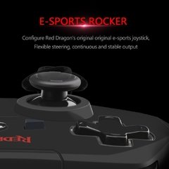 Redragon GRADE G808 Controlador USB Sem Fio para PC/PS3 Gamepad Controlador Joystick Vibração Compatíveis Xinput/Dinput/Android - comprar online