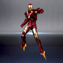 Modelo de boneco de ação Iron Man MK7, Brinquedos Colecionáveis, Presente par