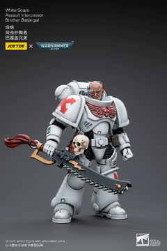 Joytoy-Figuras de Ação Warhammer, cicatrizes brancas, Capitão Brinquedos, 40k - comprar online