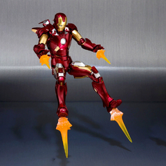 Imagem do Modelo de boneco de ação Iron Man MK7, Brinquedos Colecionáveis, Presente par