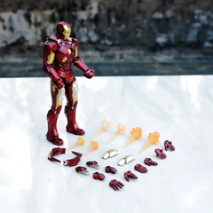 Modelo de boneco de ação Iron Man MK7, Brinquedos Colecionáveis, Presente par na internet