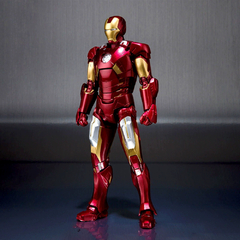 Modelo de boneco de ação Iron Man MK7, Brinquedos Colecionáveis, Presente par