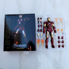 Modelo de boneco de ação Iron Man MK7, Brinquedos Colecionáveis, Presente par na internet