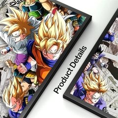 Japão quente anime arte da parede imagens dragon ball arte da lona quadros de lona hd cartazes menino presentes para casa quarto decoração da parede - loja online