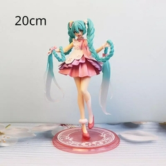 Bonito Kawaii Anime Manga Estátua, Estatuetas Virtual Singer, PVC Action Figure - comprar online