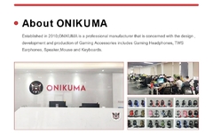 Imagem do ONIKUMA-X20 Dynamic Gaming Headset com microfone, fones de ouvido, som surround,