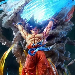 Figuras Anime Dragon Ball com Luz, Goku, GK, Super Spirit Bomb, Son Goku, Figura