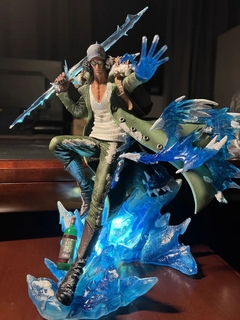 One Piece Anime Action Figure, Aokiji Kuzan, Estátua Gk Pvc, 2 Cabeças, 2 Mão na internet