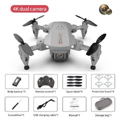 2022 l23 mini zangão 4k hd câmera dupla drones wifi fpv altura manter pequeno dobrável quadcopter rc dron brinquedo para crianças menino presente - comprar online