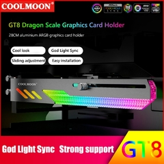 COOLMOON GT8 Bracket Placa Gráfica, Titular Placa de Vídeo, Síncrona Decoraç - comprar online