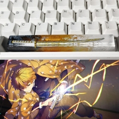 Anime japonês Demon Slayer Keycaps, 6.25u Resina Keycap, Barra de Espaço Artes - loja online