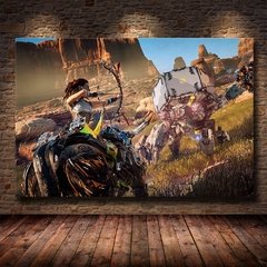 Arte da parede pintura em tela hd impressão cartaz moderno popular jogo online horizonte zero amanhecer menino decoração da parede quarto cuadros - Dr. Brauch