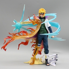 23cm Naruto Minato Namikaze Figura Anime Shippuden Duas Cabeças Evil Gk Quatro - loja online