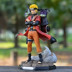 23CM Uzumaki Naruto Naruto Sage Ação Figuras Anime PVC Brinquedos Shippuden Co