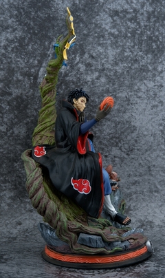 Naruto Shippuden Anime Action Figure PVC, Estátua Uchiha Obito, Akatsuki Tobi,