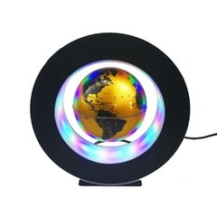 Flutuante levitação magnética globo led mapa do mundo levitação lâmpada de cabeceira decoração para casa luz da noite novidade bola luz presente aniversário