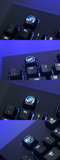 O transporte da gota legal metal overwatch esc keycap alu liga keycaps para tecl