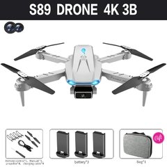 2022 novo mini zangão s89 pro 4k profesional hd câmera dupla wifi fpv drone altura preservação rc helicópteros dron quadcopter brinquedos VS drones kf102 F10 F9 F11pro2 l900 4k pro - loja online