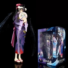 Brinquedos de bonecos de ação de anime em PVC, Overlord Albedo, Kimono Yukata,