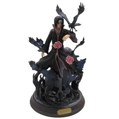 Naruto gk figura de ação shippuden anime modelo uzumaki uchiha itachi akatsuki pvc estátua brinquedos colecionáveis boneca figma para crianças - comprar online