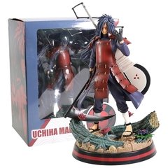 Estátua de uchiha madara com uchiwa gk, modelo de coleção de brinquedos - comprar online