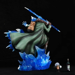 One Piece Anime Action Figure, Aokiji Kuzan, Estátua Gk Pvc, 2 Cabeças, 2 Mão na internet