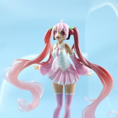 Hatsune Miku Boneca Modelo PVC para Meninas, Figurais Anime, Orelhas De Coelho, na internet