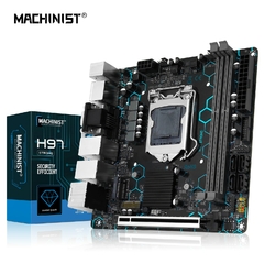 MACHINISTA H97 FORTE Placa-mãe Suporte LGA 1150 Intel Core i7/i5/i3/E3 DDR3 RAM