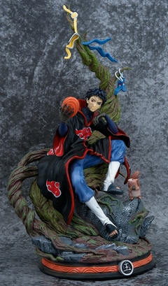 Naruto Shippuden Anime Action Figure PVC, Estátua Uchiha Obito, Akatsuki Tobi,