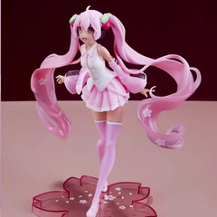 Bonito Kawaii Anime Manga Estátua, Estatuetas Virtual Singer, PVC Action Figure - loja online