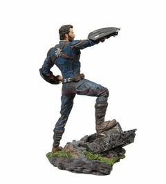 Marvel Avengers Anime 20cm Action Figure Capitão América Homem Aranha Steve Ro - loja online