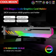 COOLMOON GT8 Bracket Placa Gráfica, Titular Placa de Vídeo, Síncrona Decoraç - comprar online