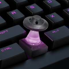 Imagem do UFO Design Artisan Keycap, Universal de Alto Desempenho, Teclado Mecânico Trans