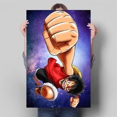 Imagem do Anime japonês uma peça pintura em tela personagem luffy poster arte da parede decoração casa sala de estar quarto