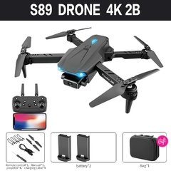 Imagem do 2022 novo mini zangão s89 pro 4k profesional hd câmera dupla wifi fpv drone altura preservação rc helicópteros dron quadcopter brinquedos VS drones kf102 F10 F9 F11pro2 l900 4k pro