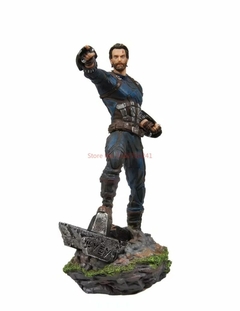 Marvel Avengers Anime 20cm Action Figure Capitão América Homem Aranha Steve Ro